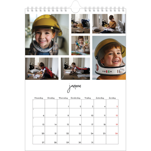 Kalender Maken Fotokalender 2022 Begin Nu Albelli